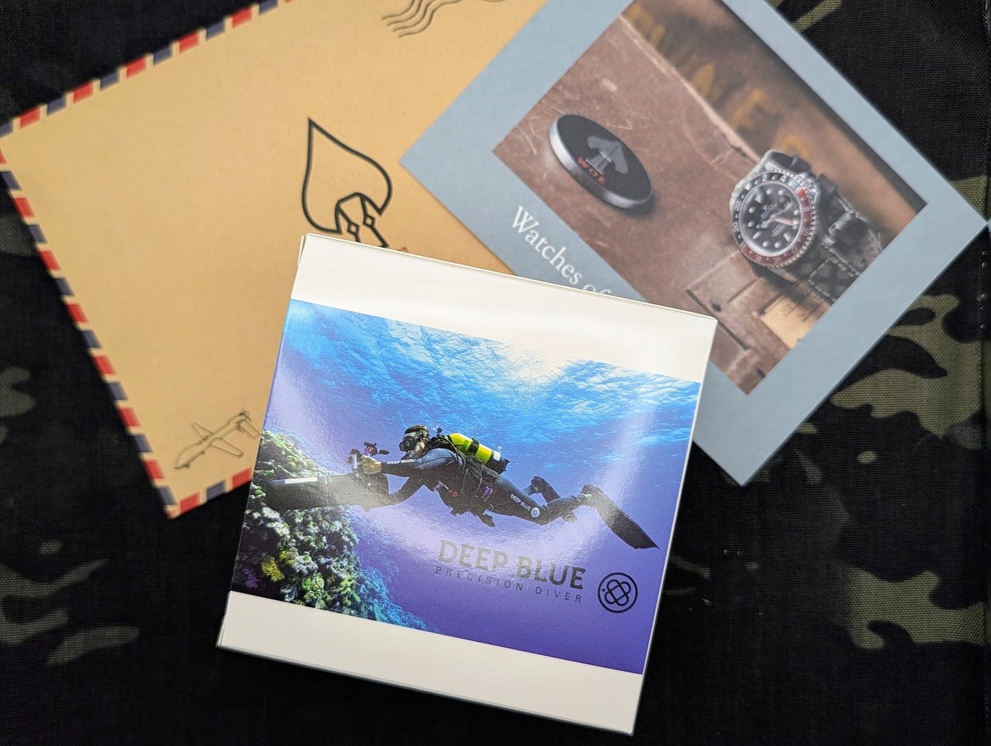 The 10k giveaway prize: Deep Blue DayNight Stealth Ops on a Watches of Espionage CAT strap