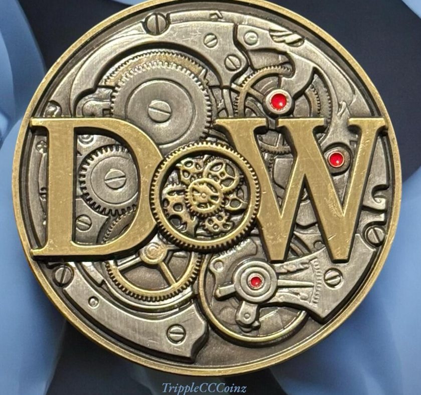 DoW Challenge Coin — V1 view 2